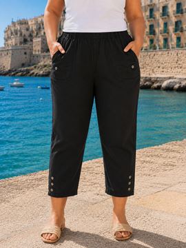 Picture of CURVY GIRL THREE QUARTER CAPRI